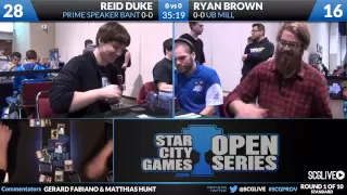 SCGProv - Std - Rd 1 - Reid Duke vs Ryan Brown