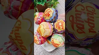 SUPER CUTE CHUPA CHUPS|FRUITY LOLLIPOP #shorts #asmrsounds #lollipop #candy #viral #chupachups