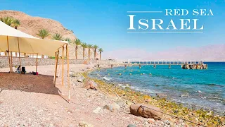 ISRAEL. The Sound of The Waves of The RED SEA. The City of EILAT