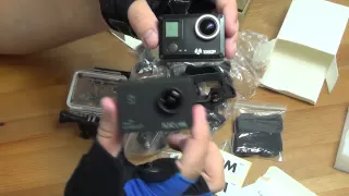 Sjcam SJ4000+, яйца, падение камеры и сравнение с AMK5000s