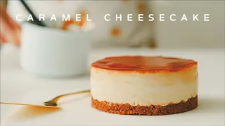 Caramel sea salt cheesecake｜No-bake recipe｜Ohyoo cooking