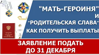 Награды «Мать-героиня» и «Родительская слава»: госуслуги рассказали как получить выплаты.