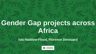 Gender Gap projects across Africa