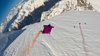 Wingsuit Aiguille Verte Chamonix - Skyvibration