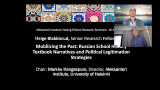 Helge Blakkisrud: Mobilizing the Past