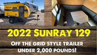 Why the 2022 Sunset Park SunRay 129 is Perfect for Your Next Trip