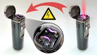 How to make a plasma arc lighter - DIY Electric lighter