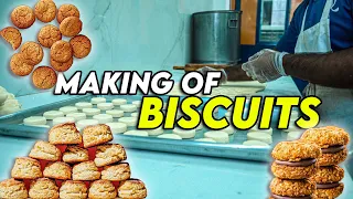 How Biscuits Are Made - Satisfying Process In 4k Ultra HD || Brain Massage