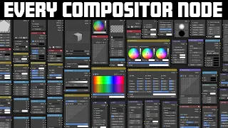 Every Compositor Node in Blender 2.83 Explained in One Video
