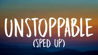 Sia - Unstoppable (Sped Up/Lyrics)