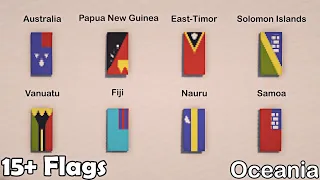 ✔️ Minecraft 1.19 : 15+ Australia / Oceania Country Flags Banner Designs (Tutorial)