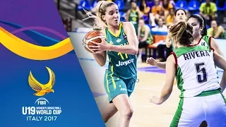 Mexico v Australia - Full Game - FIBA U19 Women's Basketball World Cup 2017