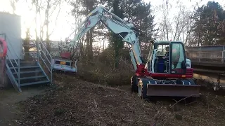 Forstmulcher , Takeuchi Bagger