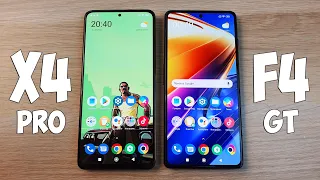 POCO X4 PRO VS POCO F4 GT - СТОИТ ЛИ ПЕРЕПЛАЧИВАТЬ? ПОЛНОЕ СРАВНЕНИЕ!