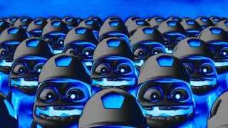 crazy frog | blue negative color | reverse version | ChanowTv