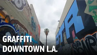 Roller Graffiti, Blockbuster Style & More in Downtown LA