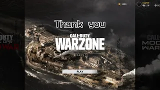 THANK YOU WARZONE (a warzone tribute)