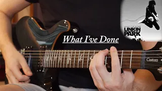 Linkin Park - What I've Done -  Guitar Cover HD [Extended w. Solo]