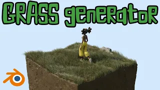 GRASS genererator for BLENDER