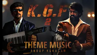 KGF 2 Theme Live Looping| Anoop Kovalam| Ravi Basrur| Yash| KGF 2 BGM| Rocky Intro Music| Toofan|