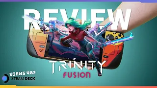 Is this new rogue-lite action game worth it?  - TRINITY FUSION Early Access (Review) [Steam Deck]
