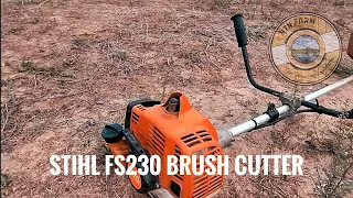 STIHL FS 230 brush cutter condition after one year