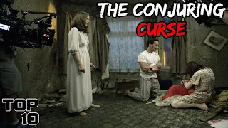 Top 10 EVIL Curses That Plagued Horror Movies