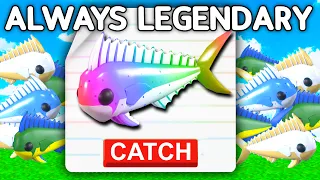 Testing How To Always Fish Legendary Mahi Mahi In Adopt Me