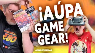 Juegos de GAME GEAR por un tubo. ¡El tío Bruno y una pantalla chiquitica!