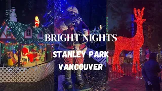 Bright Nights in Stanley Park, Vancouver 🇨🇦 | Christmas Special