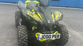 TGB target 600 561cc Quadbike ride TorbayTorquay with Insta360 oneRS camera