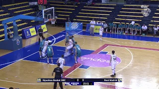 U14M - GIPUZKOA BASKET vs REAL MADRID.- Fase final MiniCopa Endesa 2018 (BasketCantera.TV)