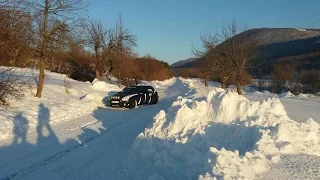 Peugeot 106 snow drift