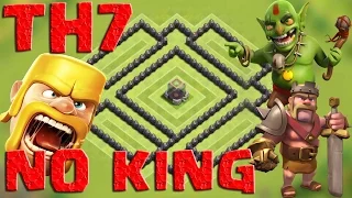 CoC - TH7 (Town Hall 7) Epic Farming Base without Barb King w/ Dark Elixir Drill | AIR DEFENSE