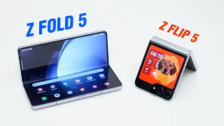 Galaxy Z Fold 5 và Z Flip 5 nhàm chán?