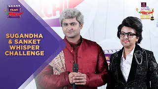 Sugandha & Sanket in their new avatar at Smule Mirchi Music Awards 2022 | Gaurav