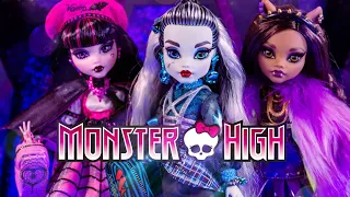 Monster High is Back! Frankie, Clawdeen, and Draculaura are hitting the runway in Haunt Couture