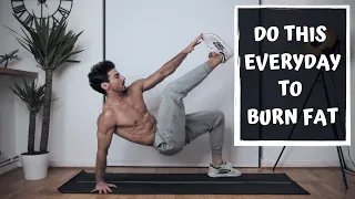 DO THIS EVERY DAY TO BURN FAT | Home Workout | Rowan Row