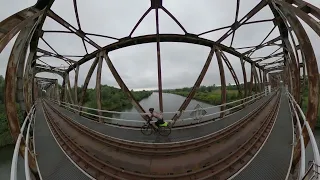 Diabelski Bike Challenge 2022 most na Wiśle dzień1