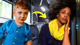 Boy Defends Poor Black Woman On The Bus. The Next Day, A Mercedes Goes To His School & THIS Happens!