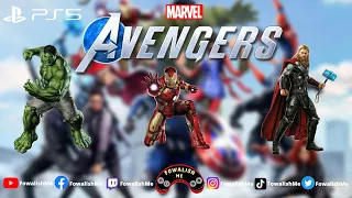 (PS5) Marvel's Avengers HULK - IRON MAN - THOR #1 60FPS HDR Gameplay