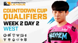 Overwatch League 2021 Season | Countdown Cup Qualifiers | Week 2 Day 2 — West