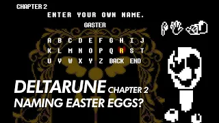 DELTA RUNE CHAPTER 2 - NAME EASTER EGGS & SECRETS