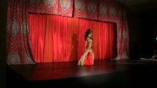 Yasmin dances at the Austin Bellydance Convention 2010