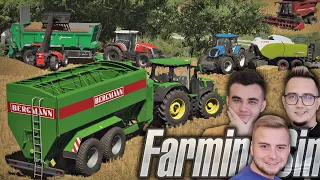 Przyczepa Przeładowcza - Odbiór Zboża 😱 Obornik & Prasowanie "od Zera do Farmera" #224 🔥 FS22 | MST