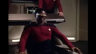 "We're A Little Busy Up Here, Captain!" Lt. La Forge