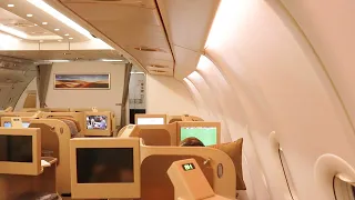 Trip Report | Etihad Airways A330 Business Class | New Delhi- Abu Dhabi | Full Flat Bed,  Great Food