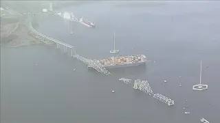 Search and rescue mission underway after Baltimore's Key Bridge collapses