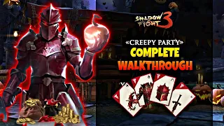 Shadow Fight 3 : Creepy Party Complete Walkthrough | King of the Legion Set Free