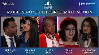Youth and LIFE | Climate Champions | Environment | Climate Action | Raisina Dialogue 2023 |